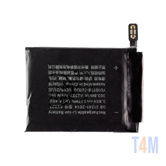 BATTERY APPLE WATCH SERIES 6/44MM A2292/A2376 3.85V/1.17WH 303.8MAH